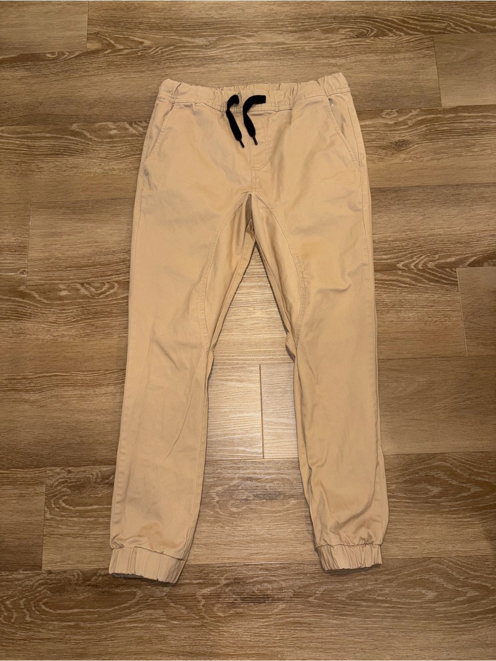 Southpole Flex The Movement Men’s Jogger Pants Small Khaki Tan Stretch Used Fair